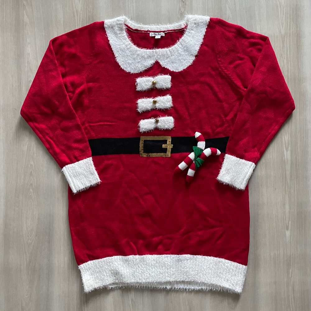Kela Mrs.Claus Christmas Sweater Sz XL